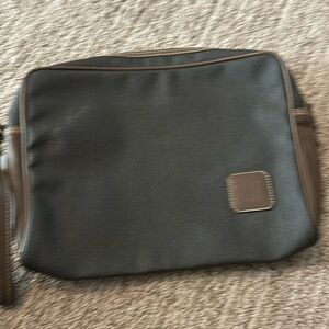 Dunhill Clutch Bag Brown Leather - Pre Owned